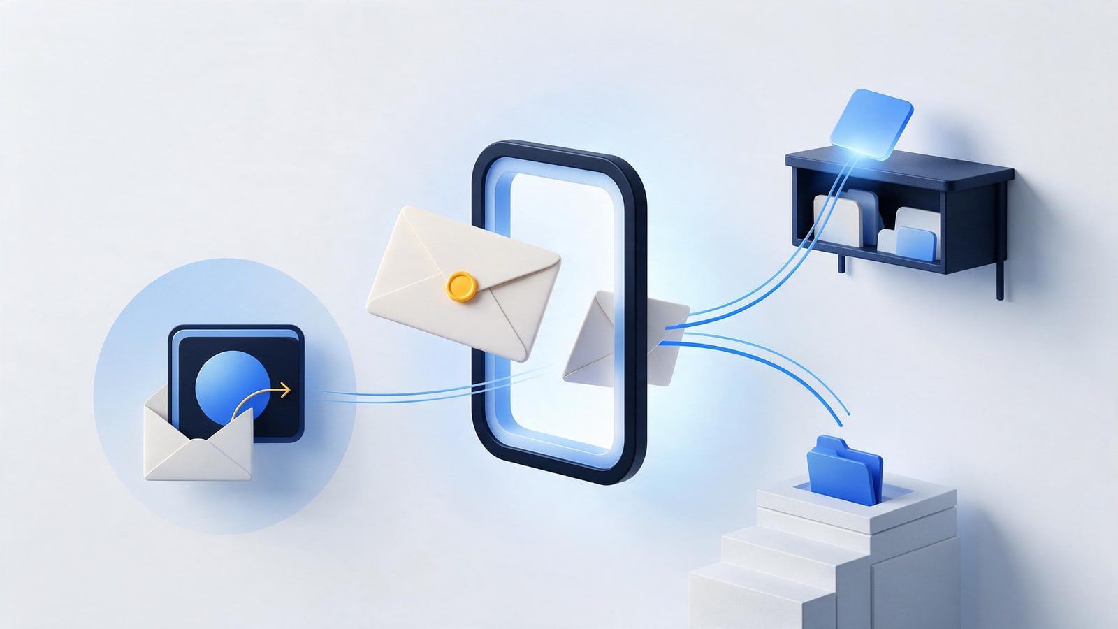 Complaint portal fanning streams to shelf, account, and search, X copyright reports